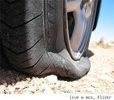 flat tire